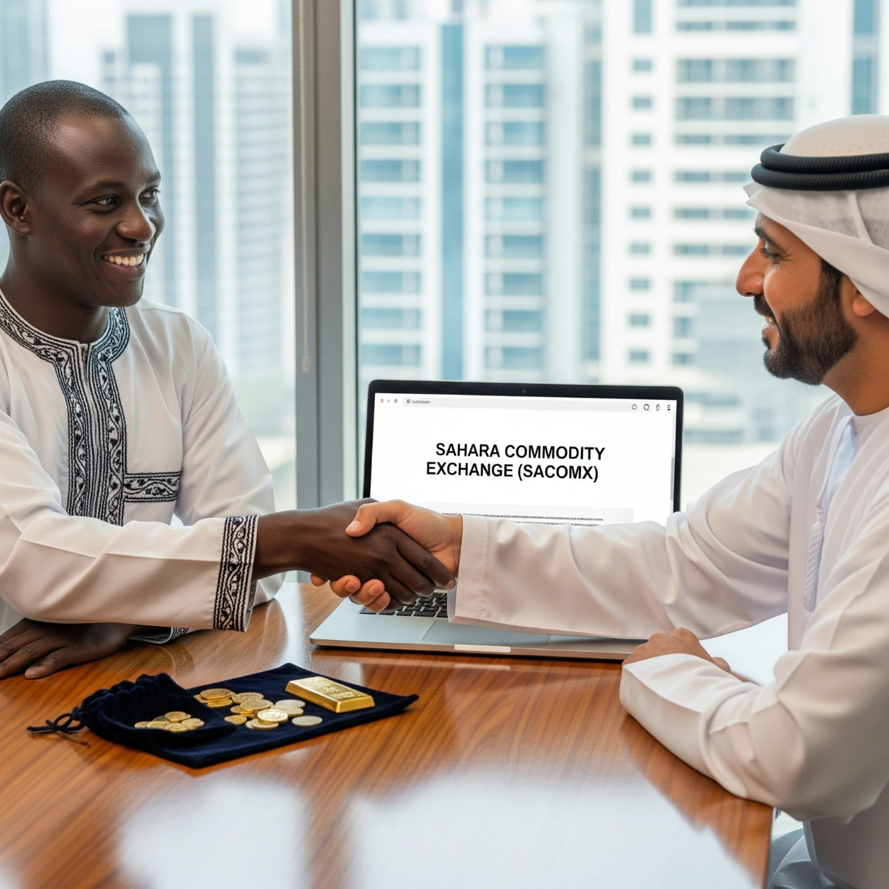 Sahara gold trade hero